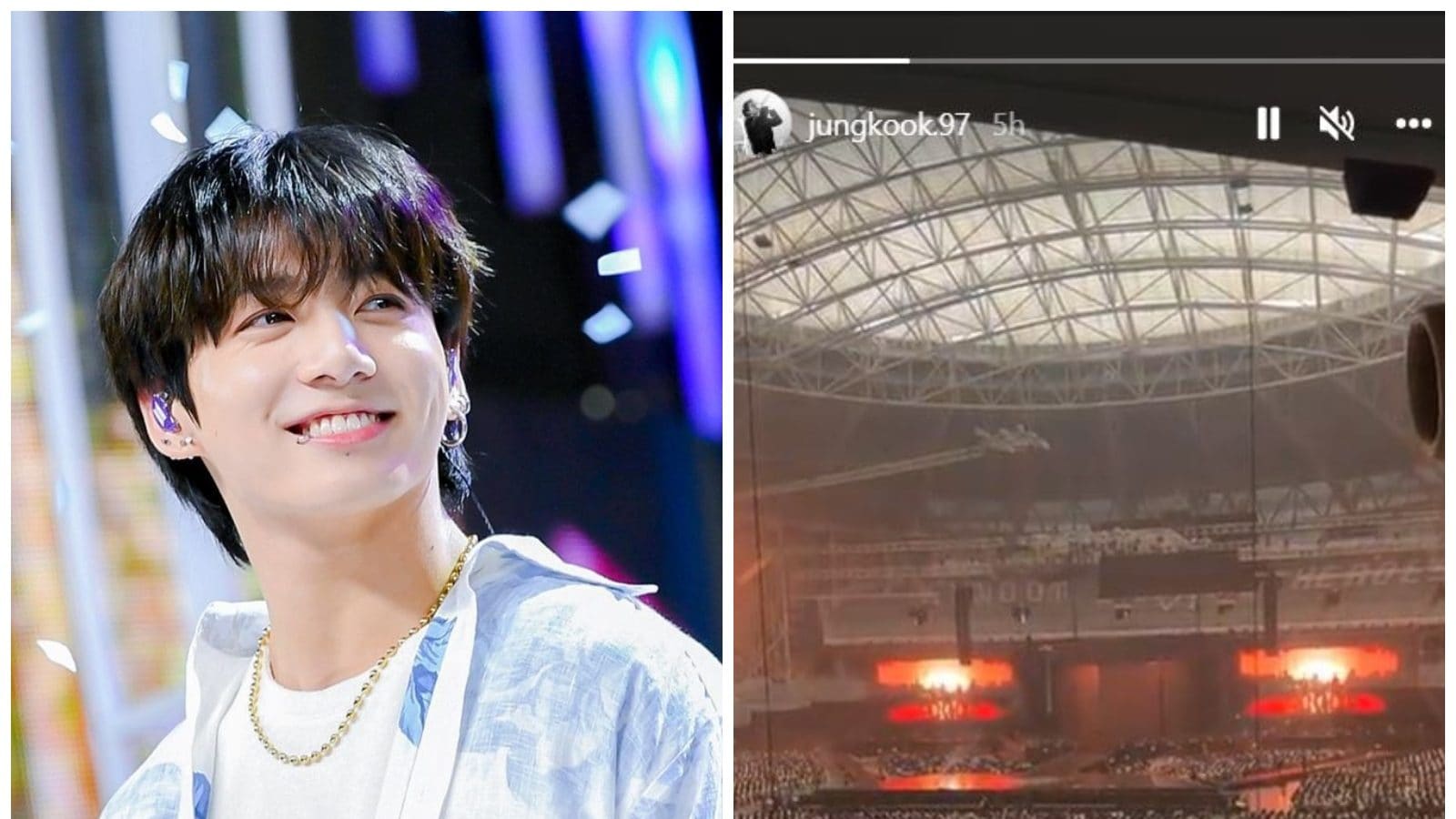 Jungkook Attends Seventeen's Concert in Seoul to Support Friend Mingyu