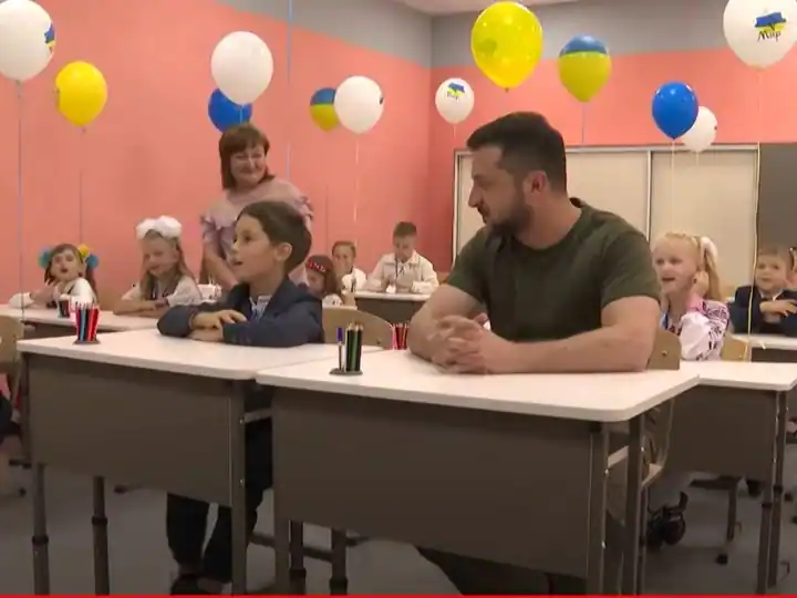 Ukrainian Kids Are Being Taught Inside Bomb Proof Classrooms In Underground Bunkers