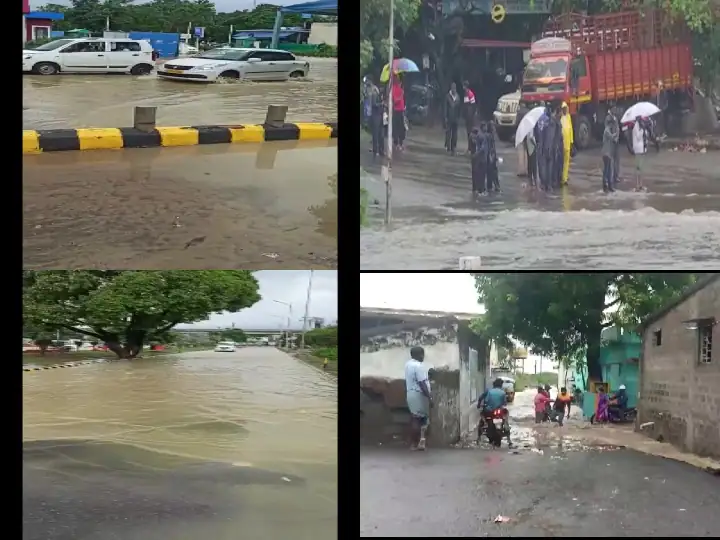 India IMD Rainfall Alert In MP Heavy Rainfall Waterlogging Delhi-NCR Weather UP Rain