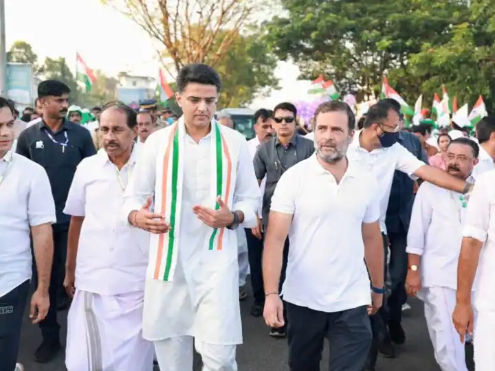 Sachin Pilot In Kochi Congress Bharat Jodo Yatra With Rahul Gandhi Ashok Gehlot On Congress President And Rajasthan CM
