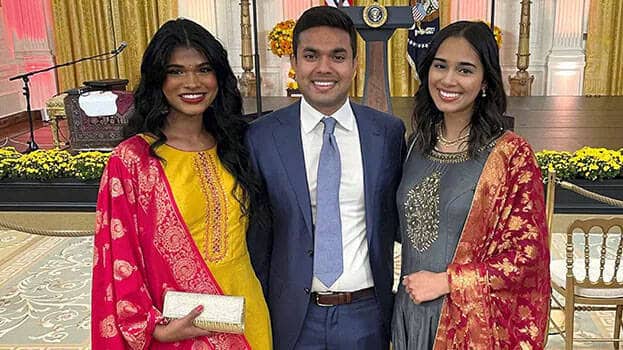US President Joe Biden Has Invited Three Young Indian Americans To His Diwali Reception.