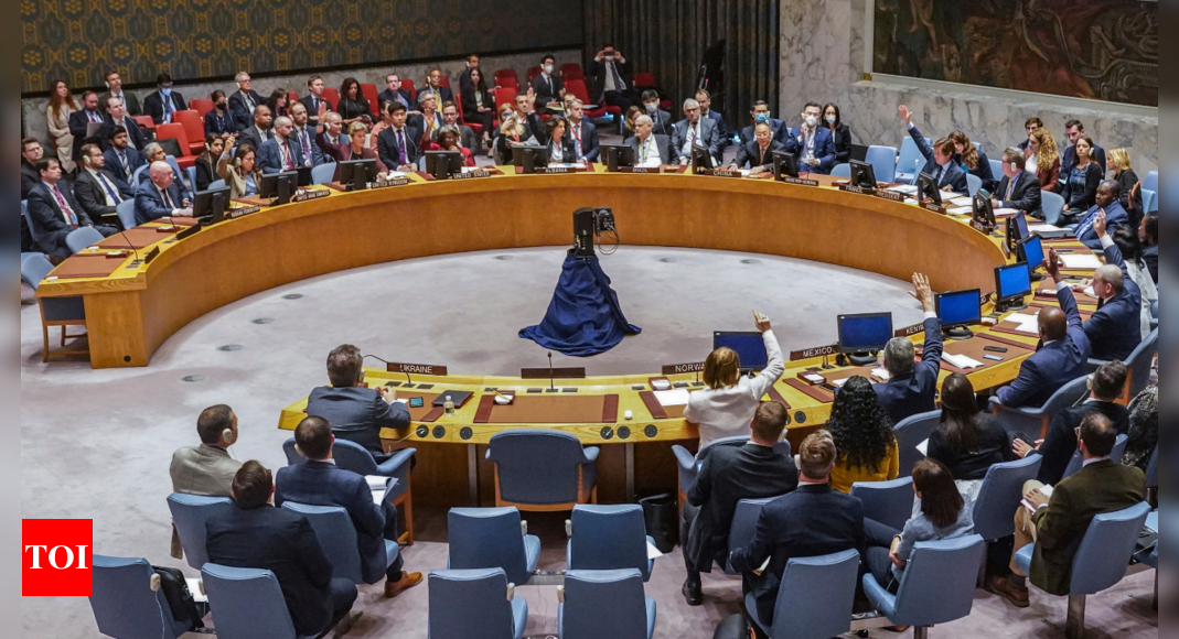 India abstains on UNSC resolution condemning Russian annexation of Ukrainian regions | India News