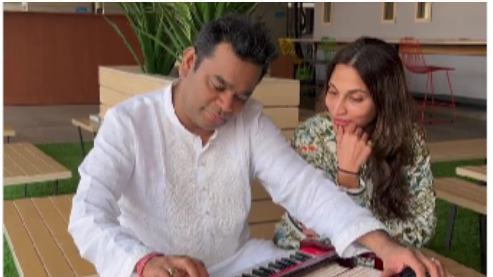 AR Rahman Shares Video of Jam Session With Lal Salaam Director Aishwaryaa Rajinikanth