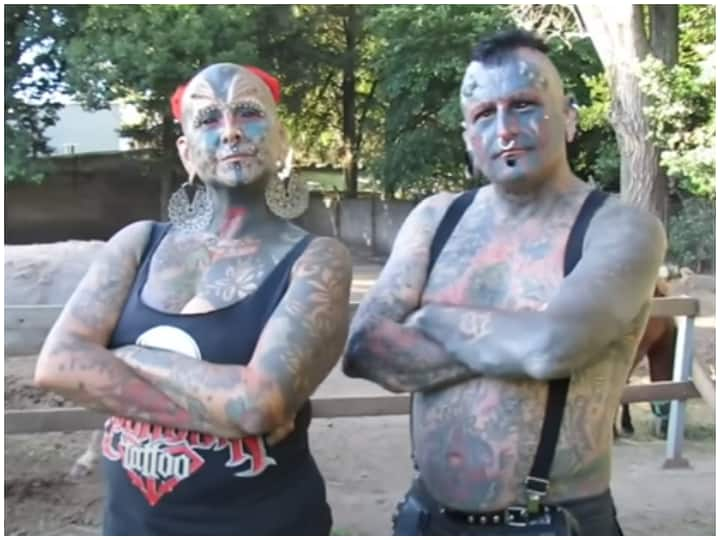 Guinness World Record Title For Body Modification Full Of Tattoos Piercings On Body