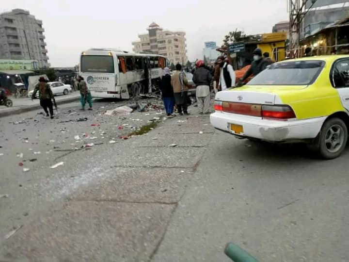 Afghanistan Blast Bomb Explosion Jalalabad Balkh Near Currency Exchange Market