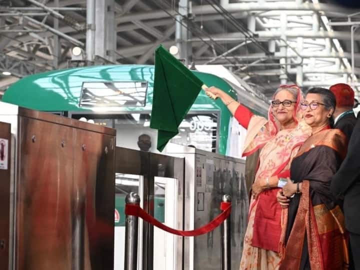 Bangladesh PM Sheikh Hasina Inaugurates First Metro Service In National Capital Dhaka