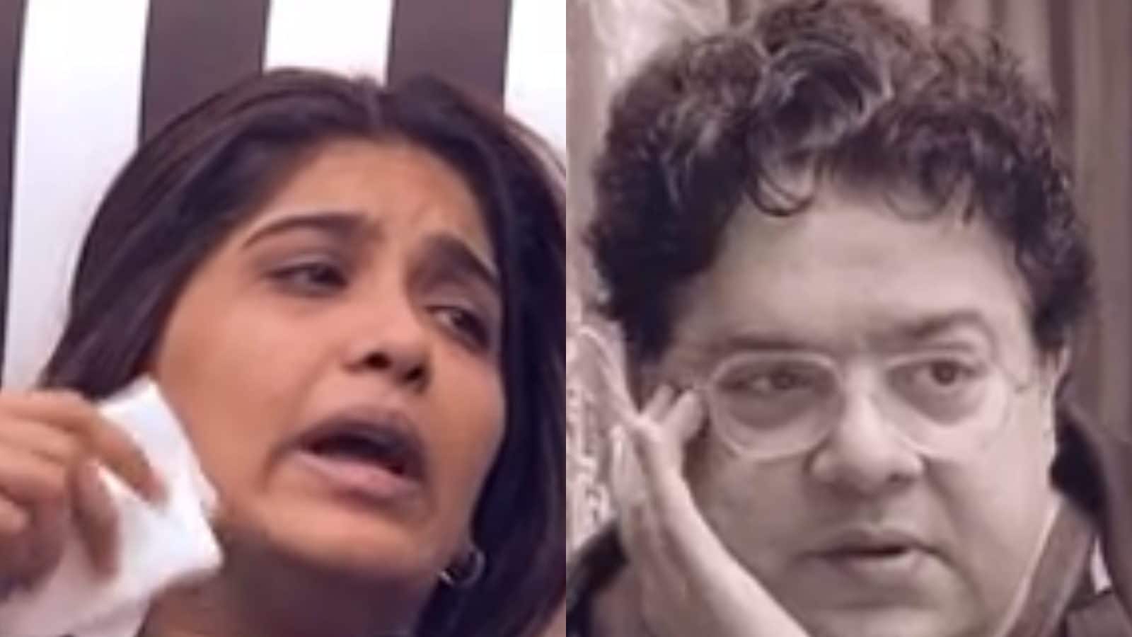 Nimrit Kaur Ahluwalia Cries Inconsolably; Sajid Khan Calls Her 'Depression Ki Murat'