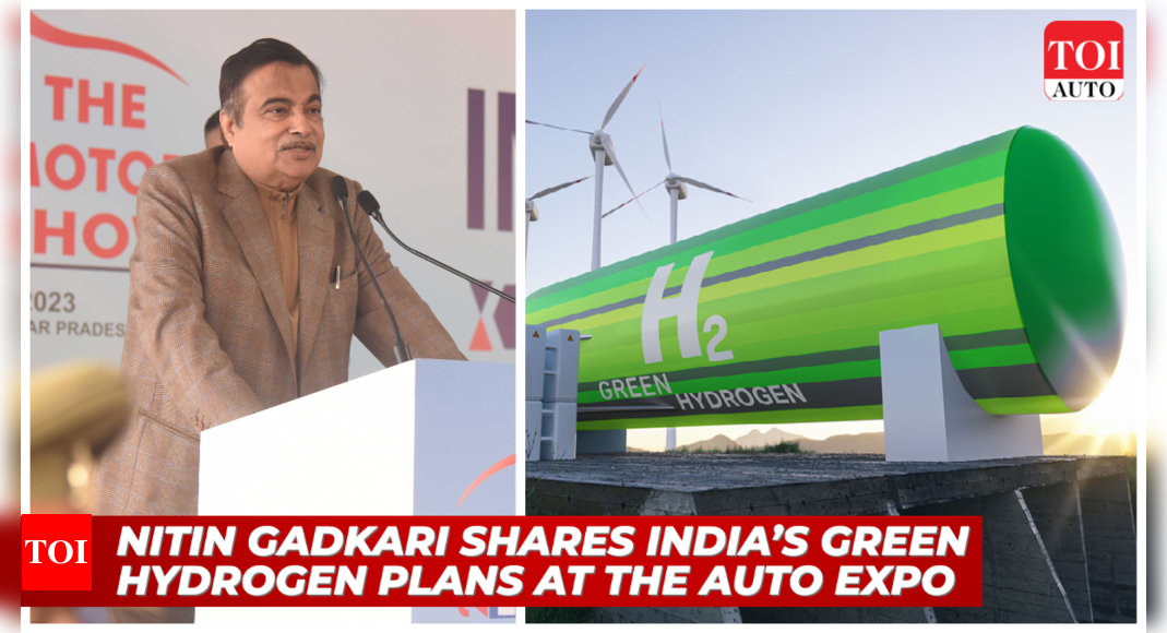 Auto Expo 2023: Nitin Gadkari bats for green hydrogen export and more safety features in vehicles