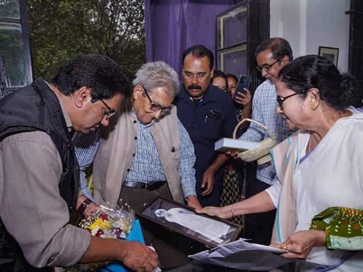 CM Mamata Banerjee On Amartya Sen Visva Bharati Row Hands Over Records To Said Proves Land His