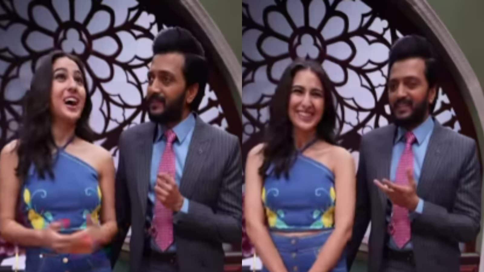 Sara Ali Khan Leaves Riteish Deshmukh Speechless With Her 'Knock-Knock' Joke; Watch Video