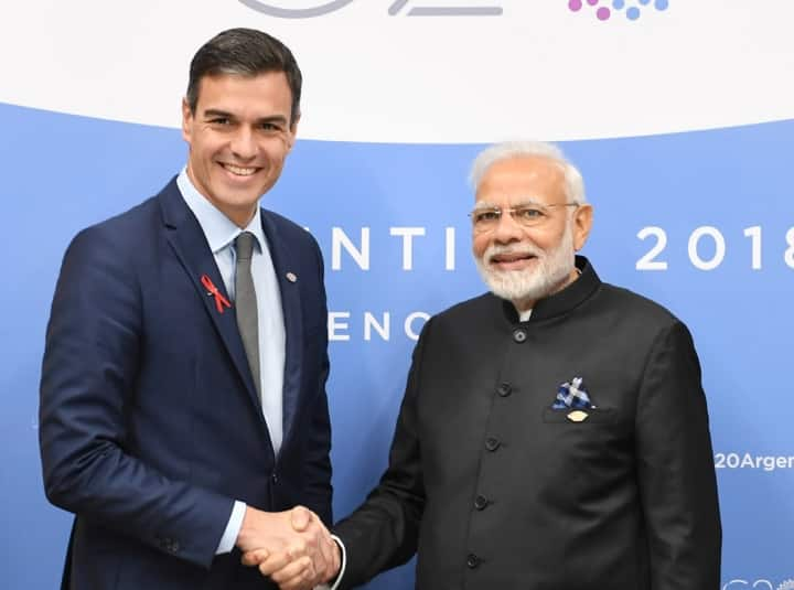 PM Narendra Modi Talks With Spain PM Pedro Sanchez Over Bilateral Relationship And India G20 Presidency