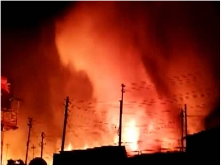 Fire In Assam Jorhat Known Chowk Market More Than 100 Shops Burn In This Incidents