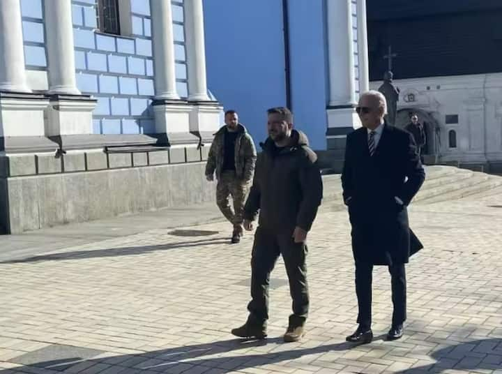 America President Joe Biden Visits Ukraine Volodymyr Zelenskyy Vladimir Putin Russia Kyiv