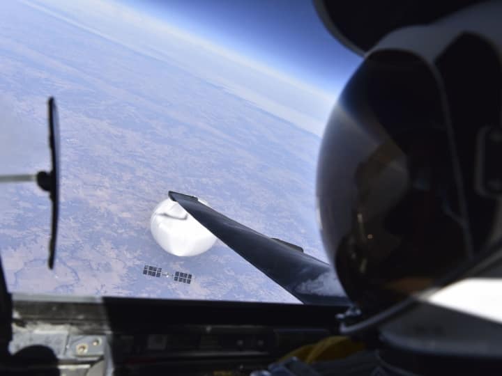 Chinese Spy Balloon Selfie Released By The US Pentagon Before Shot Down