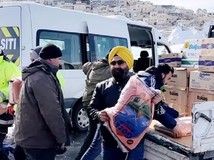 Turkiye Earthquake Operation Dost India, Harjinder Singh Kukreja Is Helping Deliver Relief Material Victims