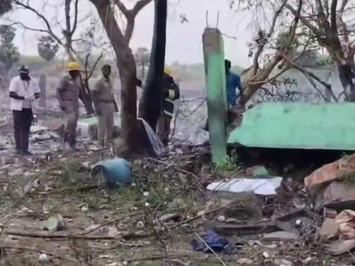 Tamil Nadu Kancheepuram Firecracker Explosion Blast In Warehouse In Kuruvimalai Village