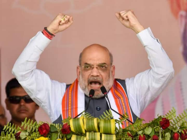 Home Minister Amit Shah Addresses Public Meeting In Nawada Of Bihar Slams Nitish Kumar Lalu Yadav Tejashwi Yadav ANN