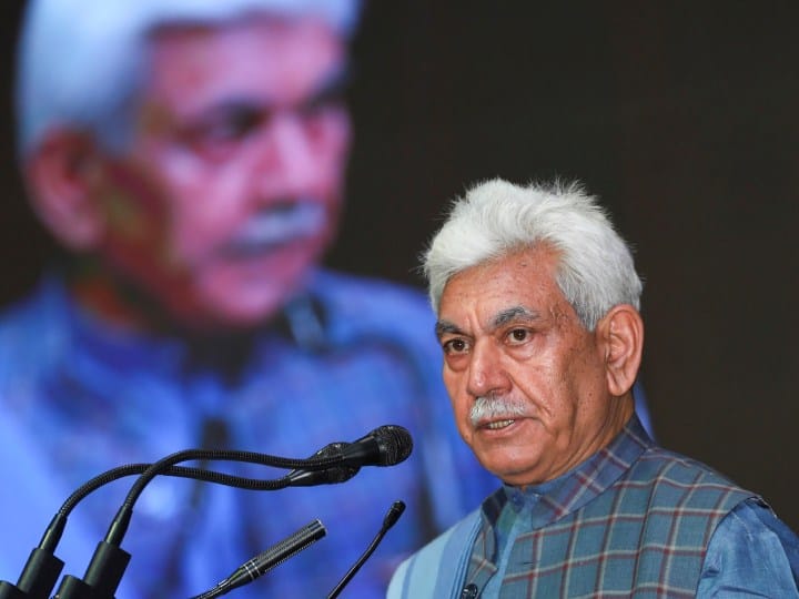 LG Manoj Sinha In High-level Meeting Directed Security Forces To Destroy Terrorist Network In Rajouri And Poonch Ann | Jammu