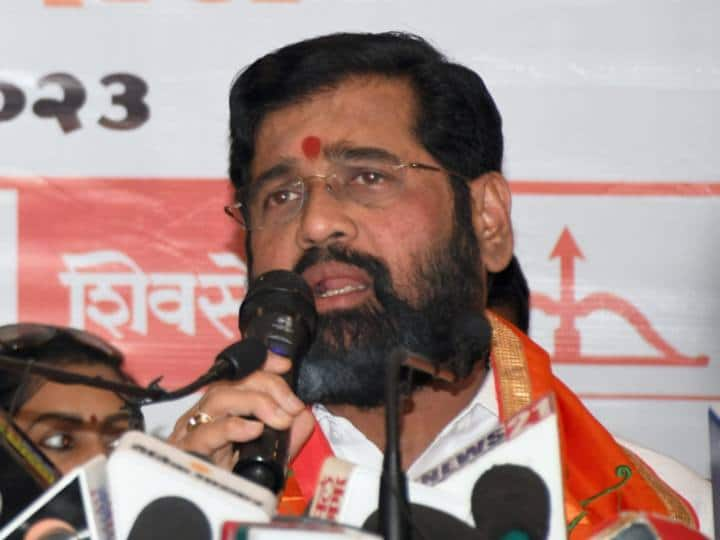 Eknath Shinde Ayodhya Visit Eknath Shinde Taunt On Opposition Regarding Ram Mandir