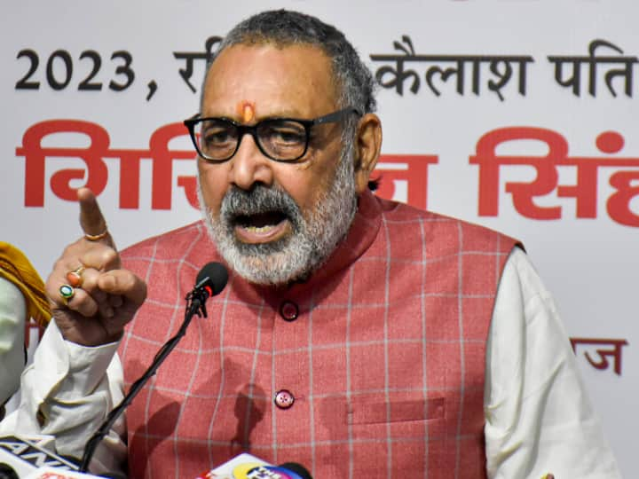 Giriraj Singh On Asaduddin Owaisi Says He Wants To Make Islamic Country