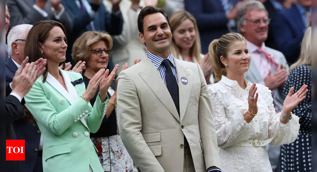 Watch: 'Legend' Roger Federer gets rousing welcome at Wimbledon's centre court | Tennis News