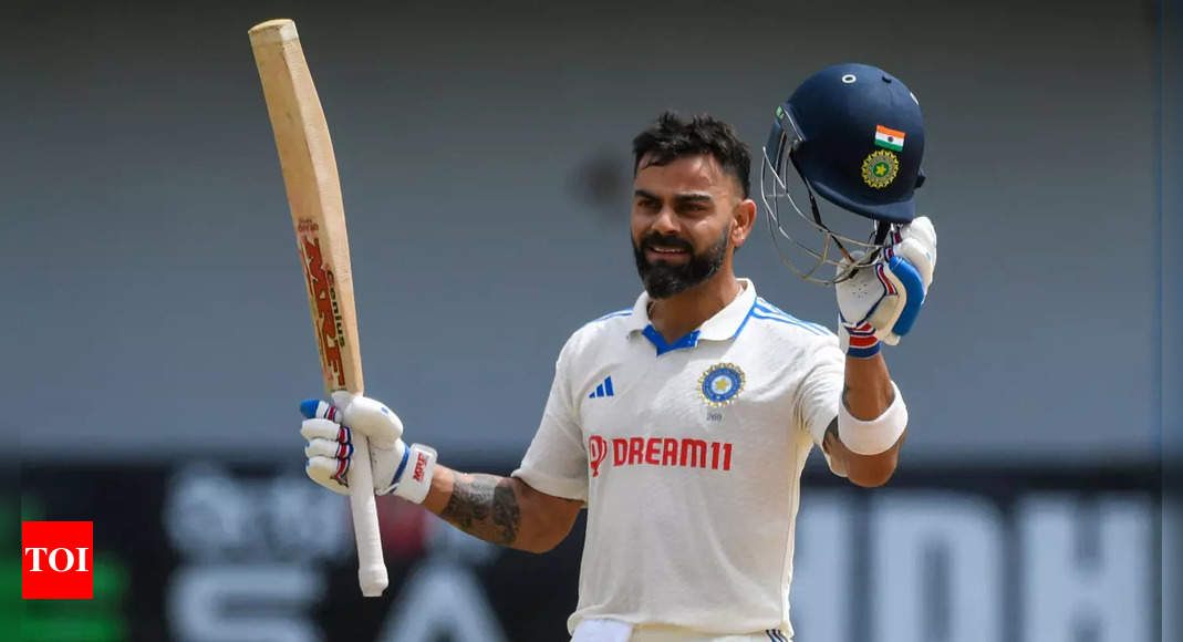 Virat Kohli: India vs West Indies: Virat Kohli equals Don Bradman's record, slams 29th Test hundred in Port of Spain | Cricket News