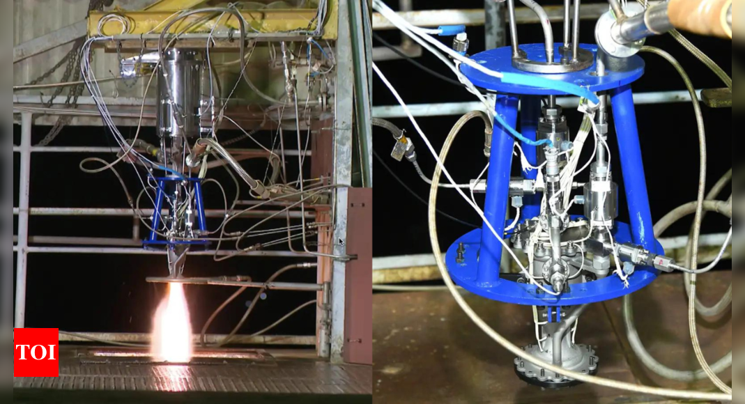 Isro helps test Skyroot's Raman-II engine