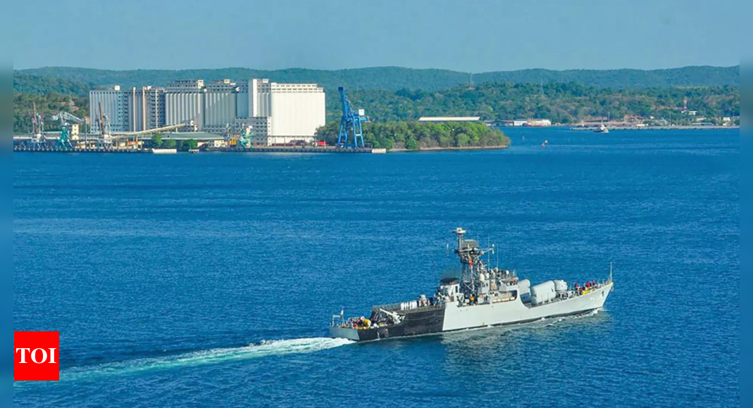 Navy: Indian navy ships dock in Papua New Guinea as interest in Pacific sharpens | India News