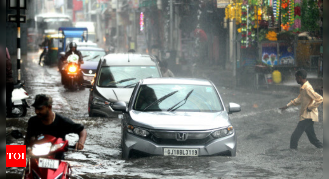 Gujarat Rains: Heavy rain batters Gujarat, Narmada dam water discharge causes flooding; 9,600 shifted to safety