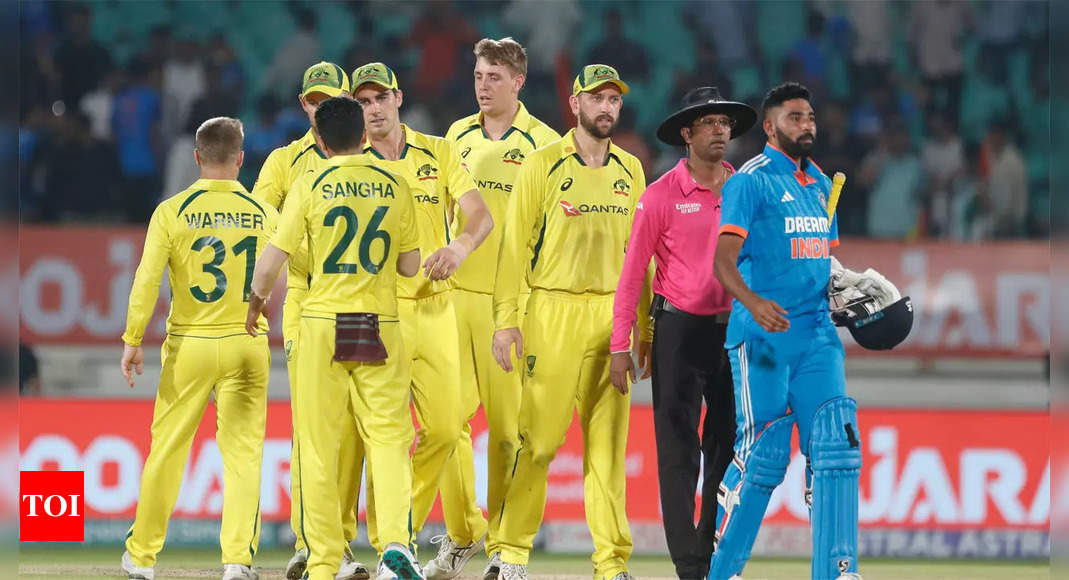 India Vs Australia: How Australia broke their 5 match losing streak in ODIs and denied India a clean sweep | Cricket News