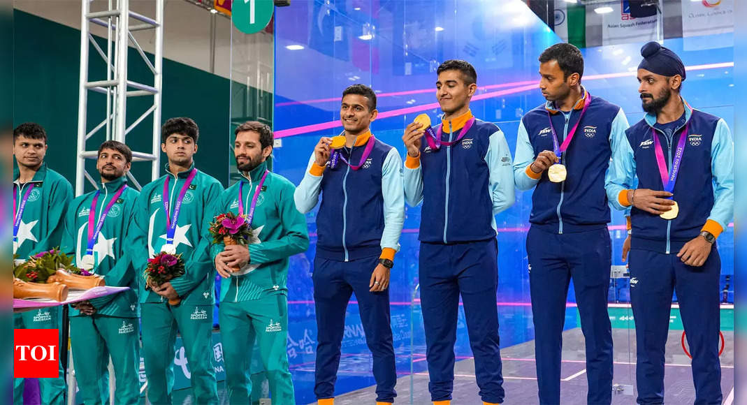 Asian Games: India pip Pakistan to clinch squash gold; record biggest-ever win over arch-rivals in hockey | Asian Games 2023 News