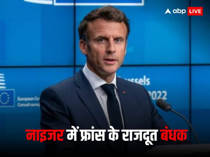 French President Emmanuel Macron Reveals That France Ambassador Diplomatic Members Hostage In Niger