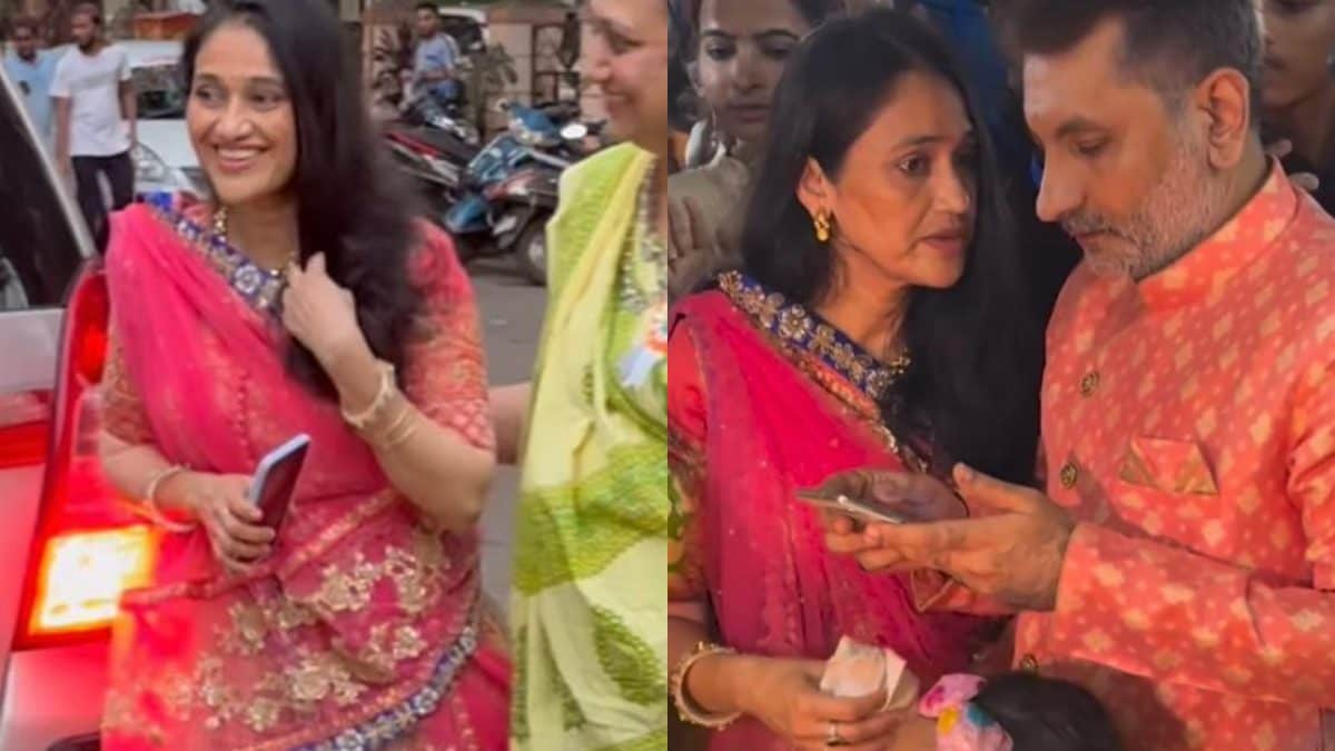 TMKOC's Dayaben AKA Disha Vakani Spotted With Hubby And Daughter Amid Comeback Rumours, Watch