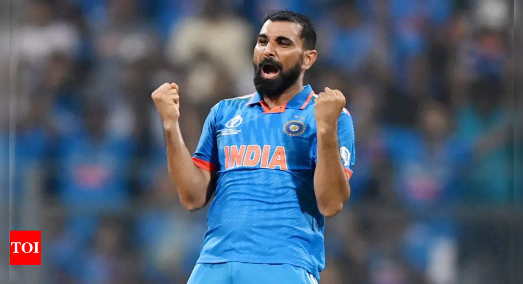 Mohammed Shami scripts history with dream spell against New Zealand in ODI World Cup | Cricket News