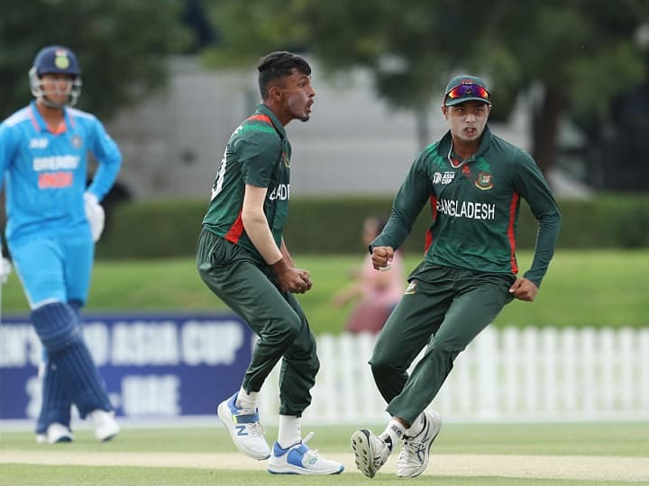 IND Vs BAN U19 Asia Cup Semifinal Match Highlights Scorecard Bangladesh Beat India