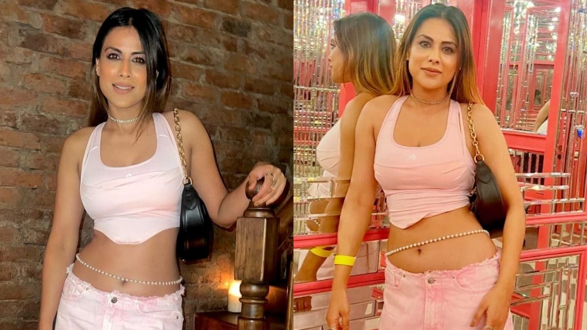 Sexy! Nia Sharma Sets The Internet On Fire As She Flaunts Her Curves In A Pink Outfit; See Here