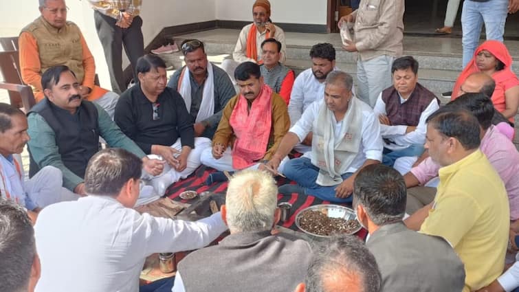 Rajasthan CM Bhajan Lal Sharma tests Coronavirus Positive BJP workers performed Havan in BJP office ann