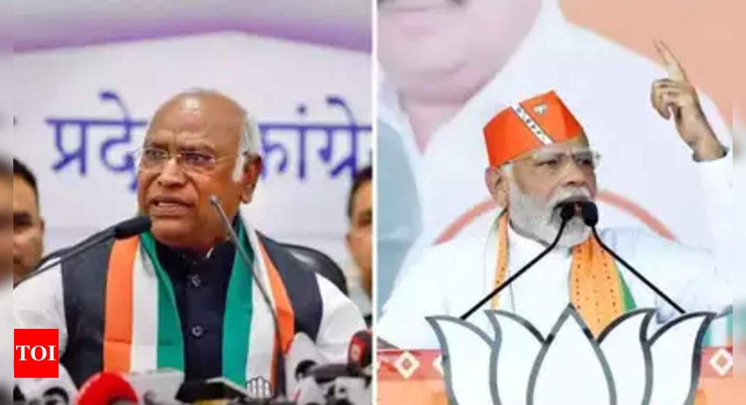 'Something is fishy': PM Modi mocks Congress over silence on challenges; Mallikarjun Kharge replies | India News