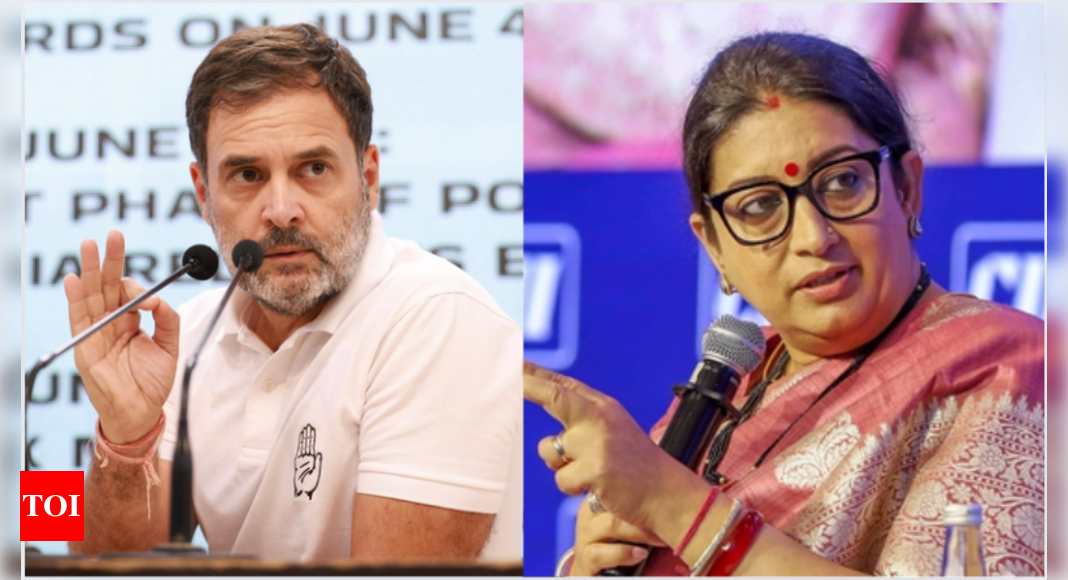 'Humiliating people sign of weakness': Rahul Gandhi to trollers targeting Smriti Irani | India News