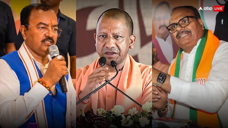 Uttar Pradesh BJP High Command reaction on Deputy CM Brajesh Pathak Keshav Prashad Maurya absence from Yogi Adityanath meeting CM योगी की बुलाव पर नहीं पहुंचे डिप्टी CM, UP के सियासी ड्रामे पर BJP हाई कमान का आ गया बड़ा रिएक्शन