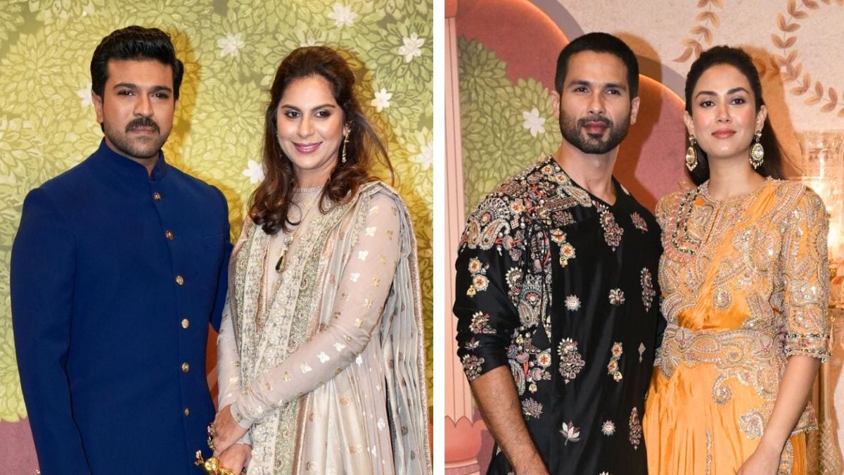 Anant Ambani-Radhika Merchant's Shubh Aashirwad: Shahid-Mira, Ram Charan-Upasana, SRK-Gauri, Bumrah-Sanjana Are Couple Goals At The Event