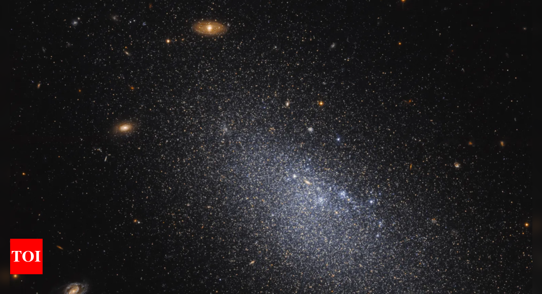 Nasa: Nasa's Hubble telescope captures dwarf galaxy, offering clues to cosmic history