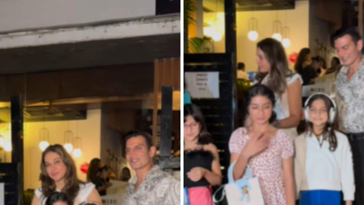 Watch: Isha Koppikar Makes Rare Appearance With Ex-Husband Timmy Narang And Daughter